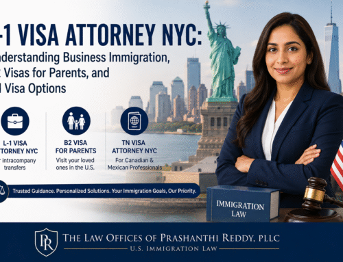 L-1 Visa Attorney NYC: Understanding Business Immigration, B2 Visas for Parents, and TN Visas